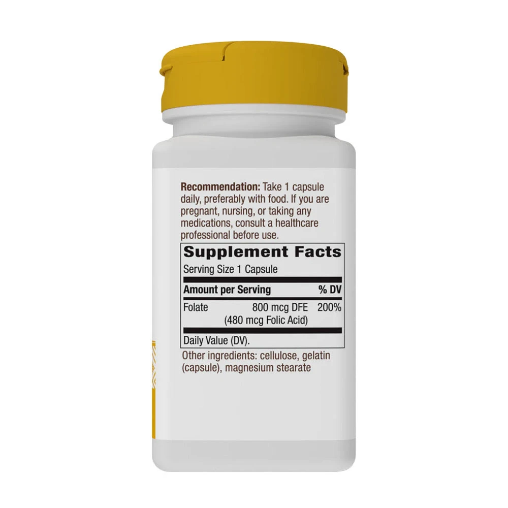 Nature's Way – Folate 100 kapsulas - Image 4