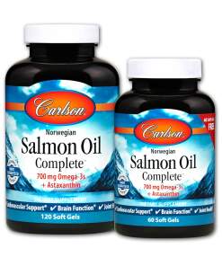 Norwegian Salmon Oil Complete - 120 + 60 softgels
