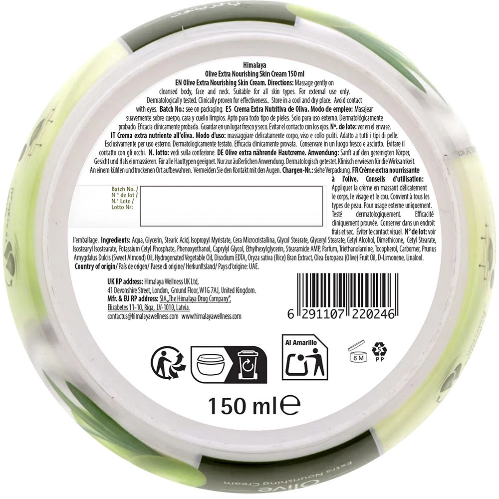 Ekstra Nærende Olivencreme – 150 ml - Image 8