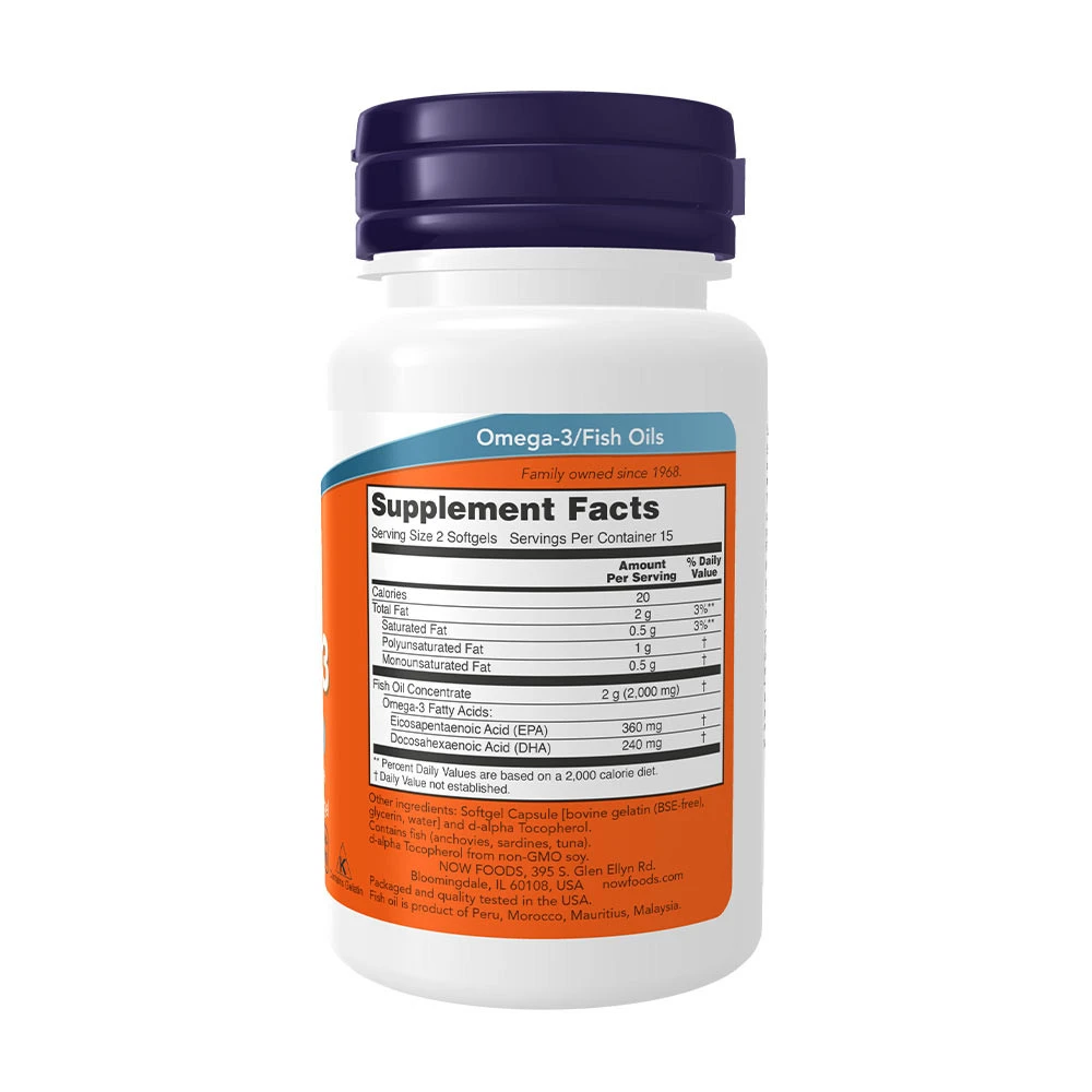 Omega-3 Molekulski destilēts – 30 mīkstas kapsulas - Image 4