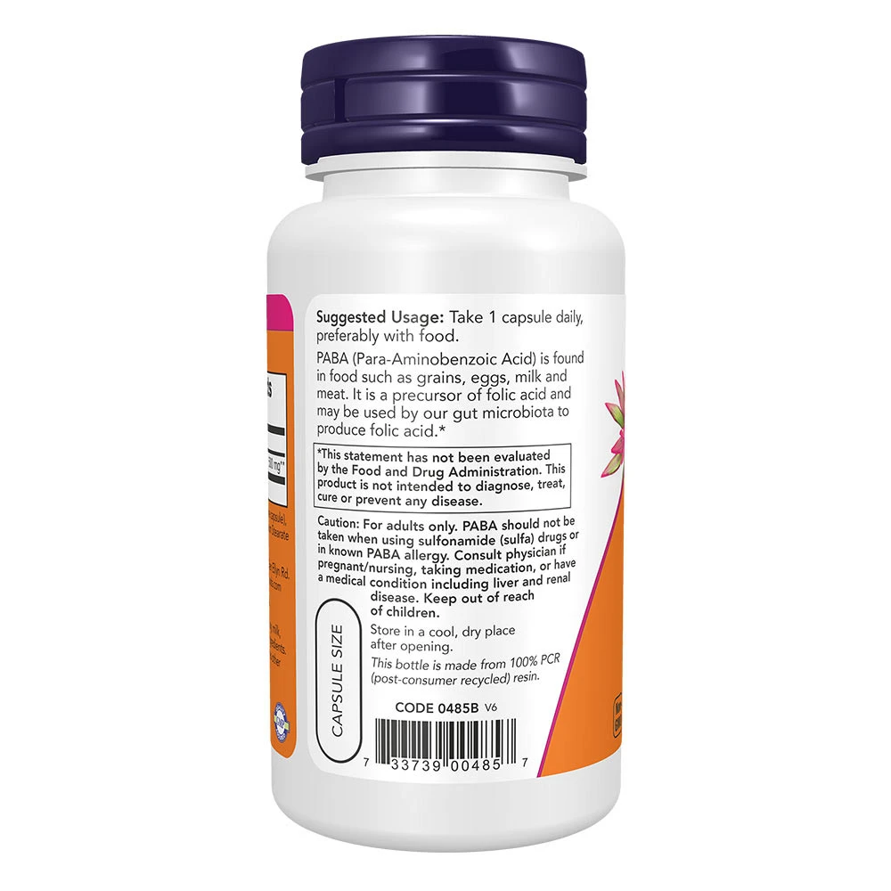 PABA – 500 mg – 100 kapsler - Image 7