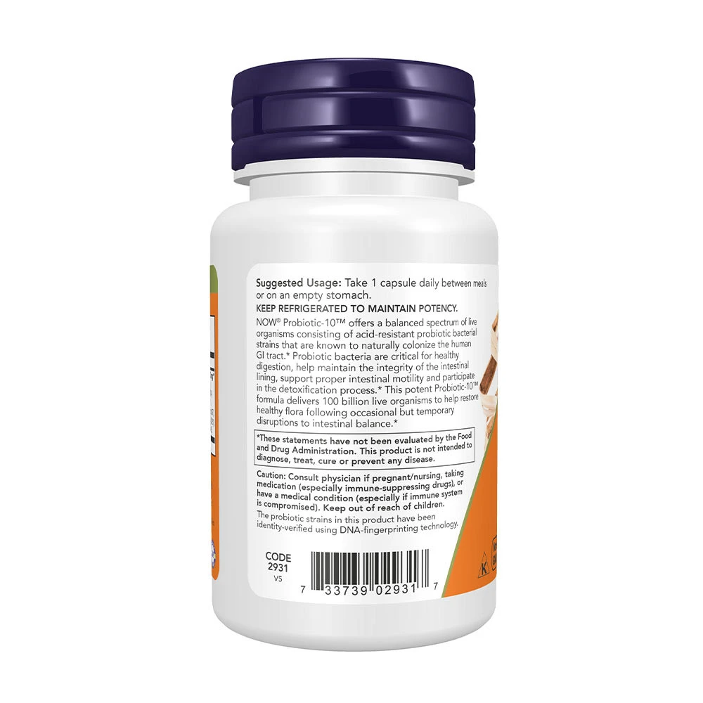 Probiotic-10 – 100 miljardieru – 30 kapsulas - Image 3
