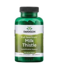 SWANSON FS Milk Thistle 500mg 100 kaps