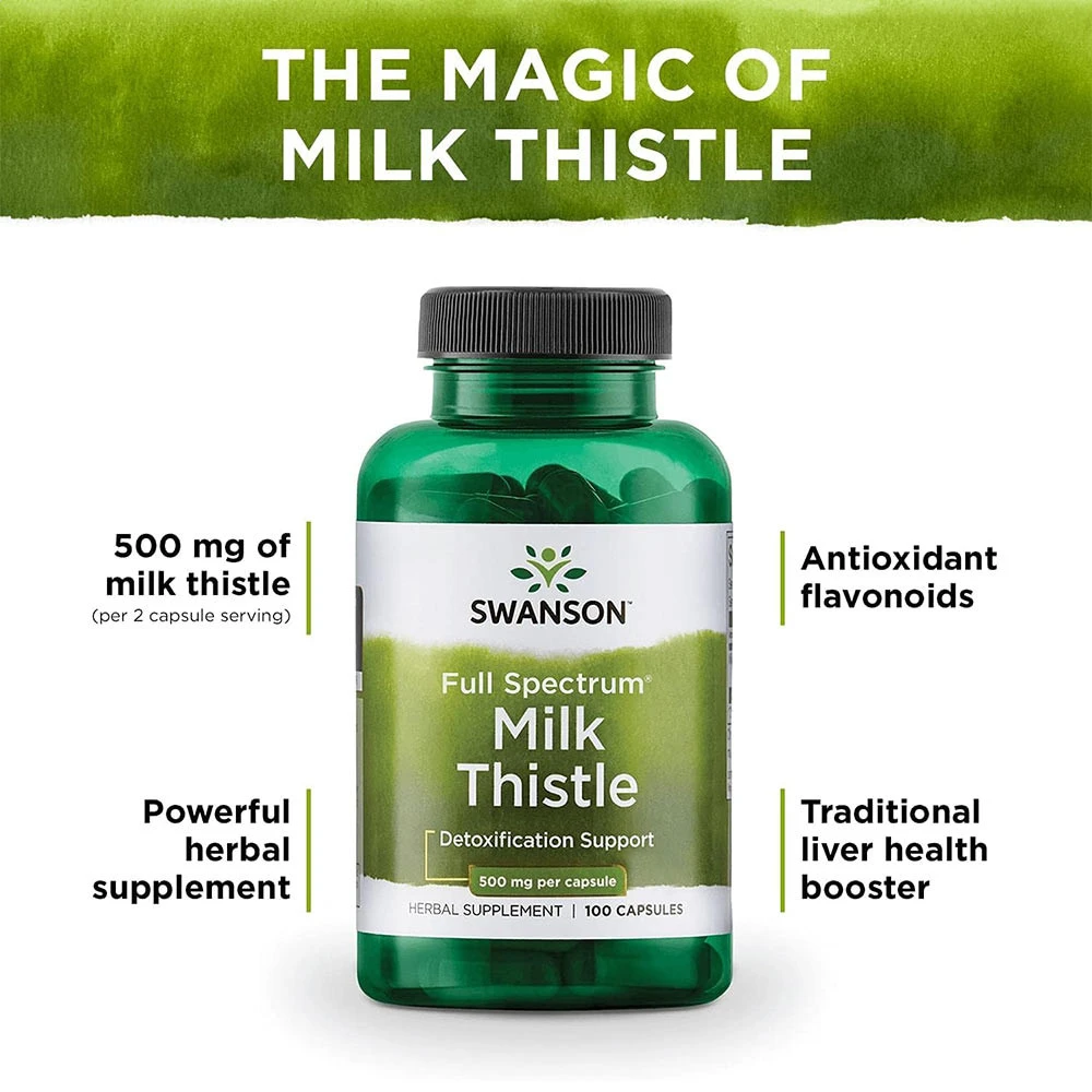 Marietidsel – 500 mg – 100 kapsler - Image 4