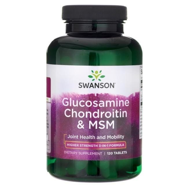 SWANSON Gluk/Chond/MSM 500/400/200mg
