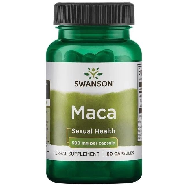 SWANSON Maca extract 500mg 60 kaps