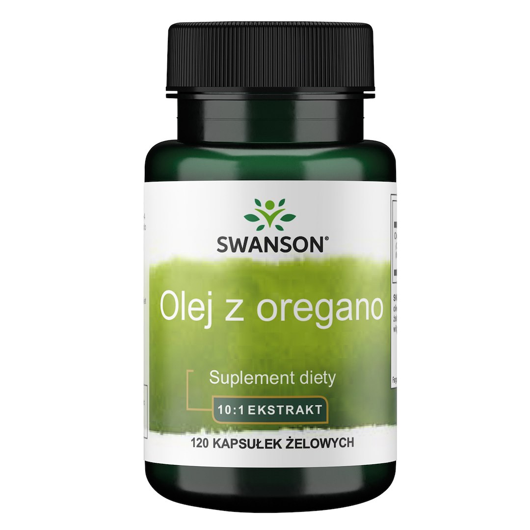 SWANSON Oregano Oil 120 kapsu³ki ¿elowe
