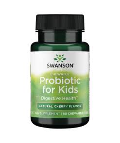 SWANSON Probiotyki dla dzieci do ssania 60tabl