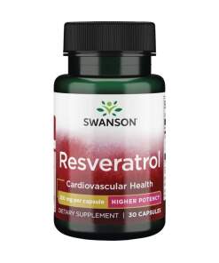 SWANSON Resweratrol 250mg 30kaps