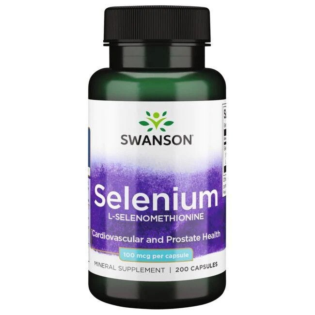 SWANSON Selen SeLECT 100mcg 200kaps