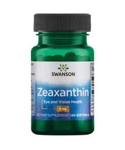 SWANSON Zeaksantyna 4mg 60kaps