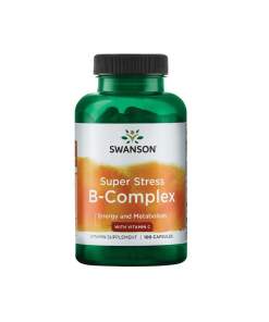 Super Stress B-Complex with Vitamin C - 100 caps