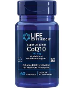 Super Ubiquinol CoQ10 with Enhanced Mitochondrial Support