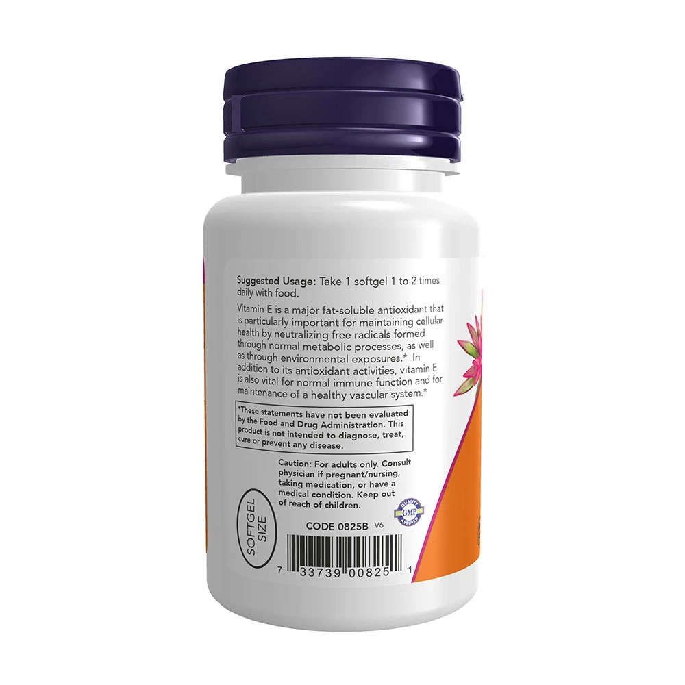 Vitamin E-200, Naturlig – blāvas kapsulas - Image 3