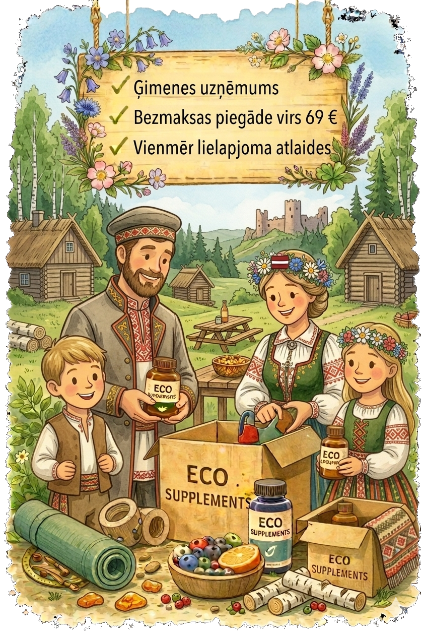 Eco Supplements ģimenes uzņēmums